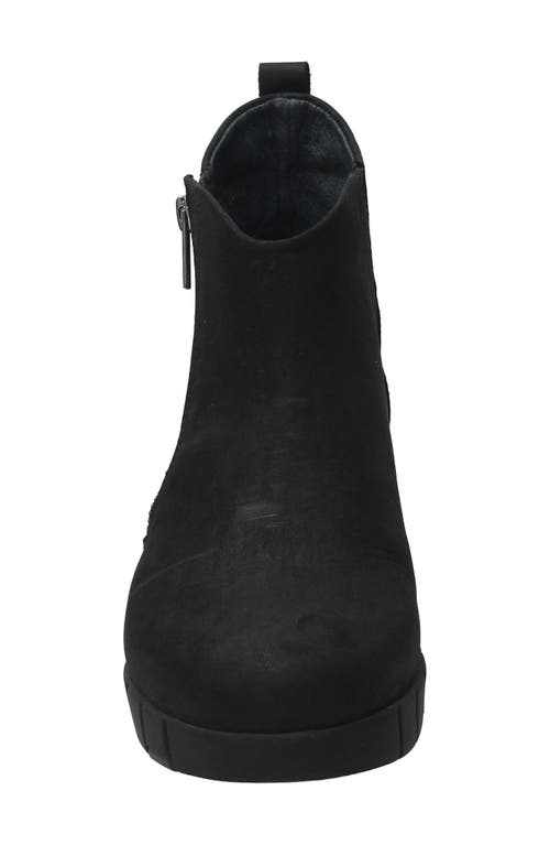 Wolky Phoenix Zip-up Bootie In Black