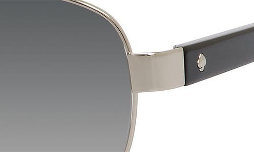 KATE SPADE KATE SPADE NEW YORK 'DALIA2' 58MM AVIATOR SUNGLASSES 