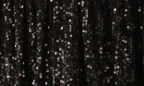 Endless Rose Sequins Tank Top In Black