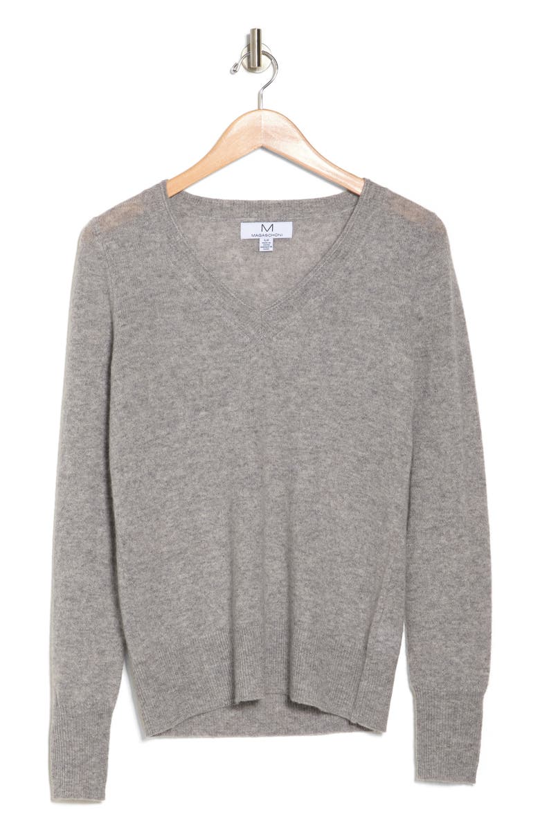 Magaschoni V-Neck Cashmere Sweater | Nordstromrack