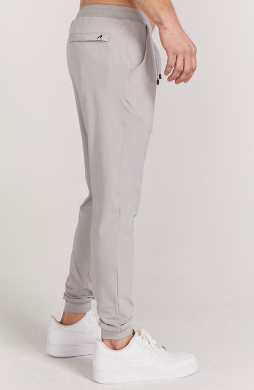 Shop Redvanly Donahue Water Resistant Joggers In Glacier Gray