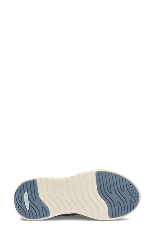 Shop Kizik Athens Hands Free Knit Sneaker In Blue Mist