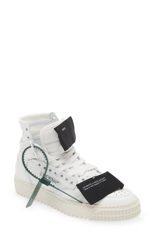 Off-white Off Court 3.0 High Top Sneaker In White/black