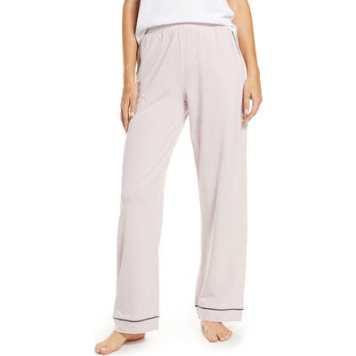 Madewell Knit Bedtime Pajama Pants, Purple