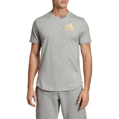 Adidas Sid Perforated T-Shirt, Grey