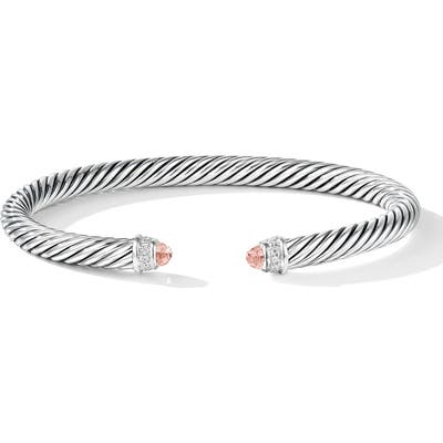 David Yurman Cable Classics Bracelet With Semiprecious Stones & Diamonds, 5mm