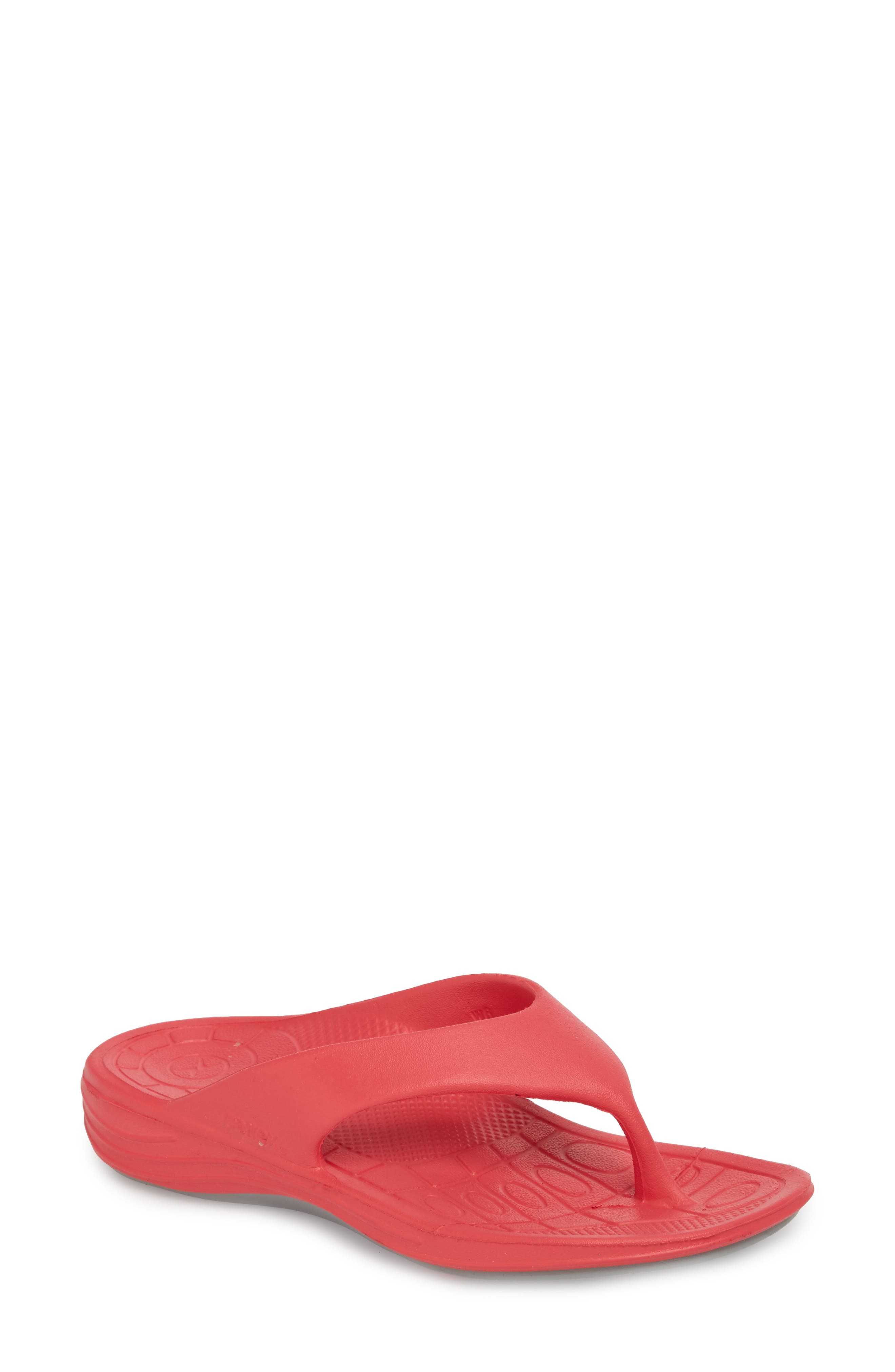 Aetrex Lynco Flip Flop, Pink