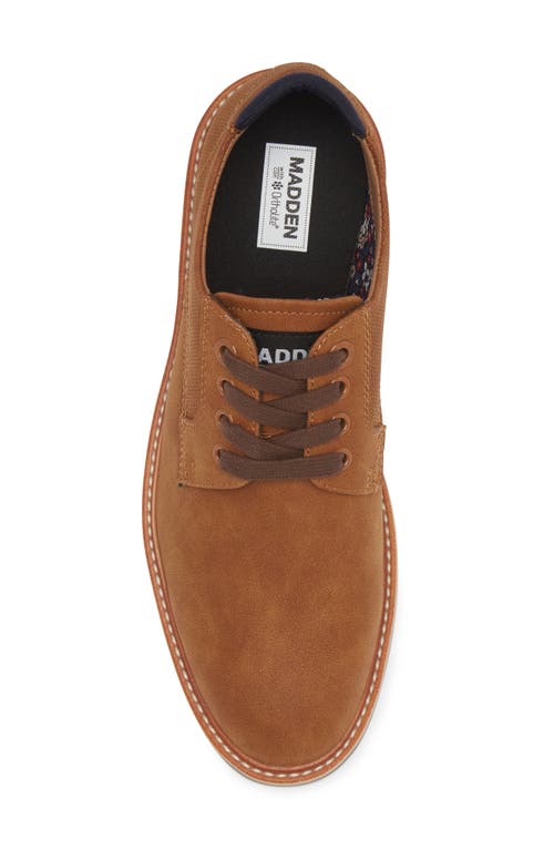 Shop Madden Vlipper Derby In Cognac Suede