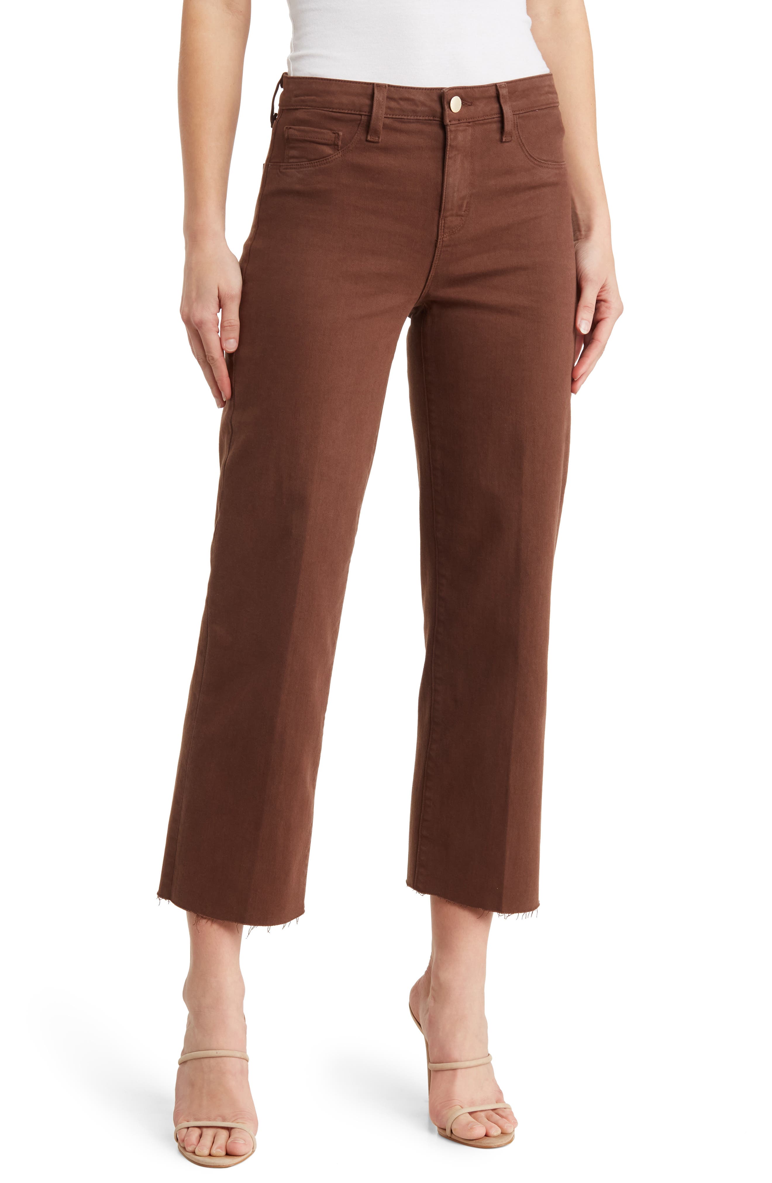 Nordstrom Wide Leg Cropped Pants 2025
