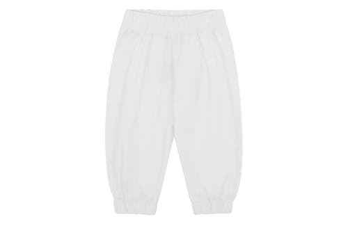 Vild House Of Little Organic Cotton Corduroy Trousers In Ecru-no Dye