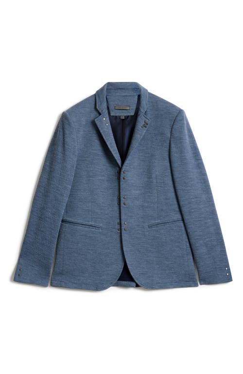 Shop John Varvatos Slim Fit Notched Lapel Jacket In Rain Blue