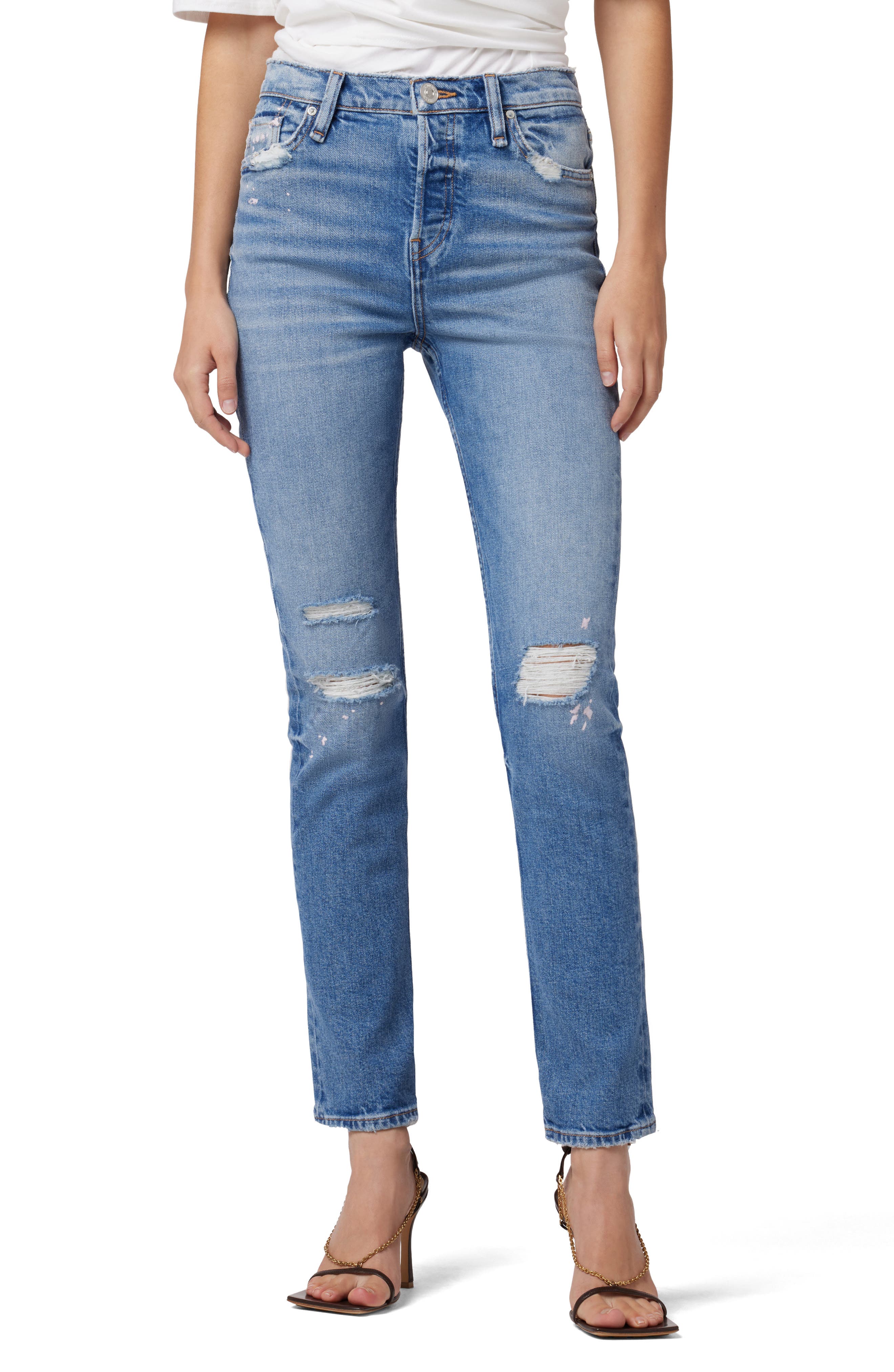 Hudson Jeans Holly High Rise Straight 