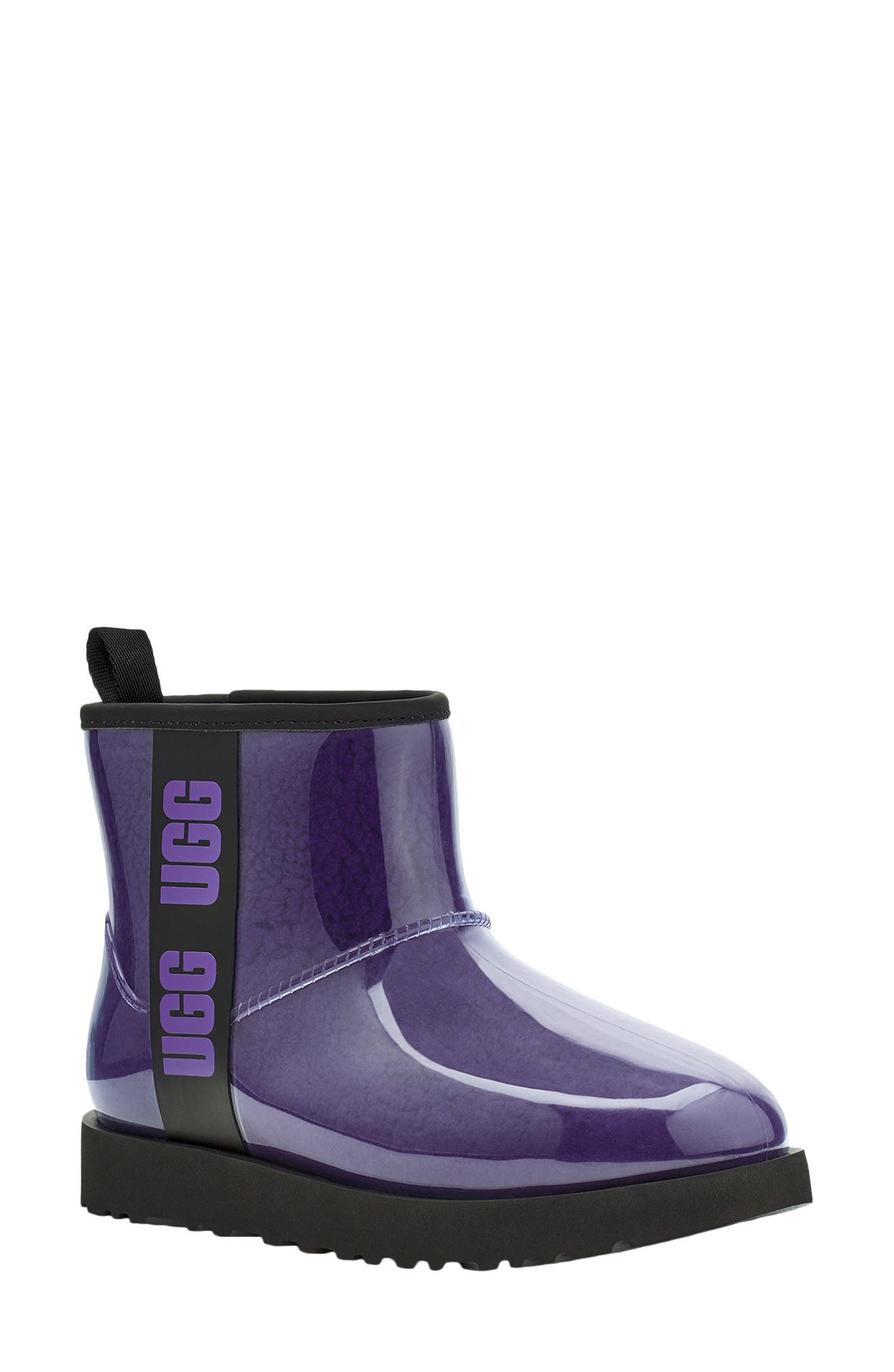 purple boots