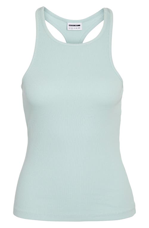 Shop Noisy May Judy Racerback Rib Tank In Ether