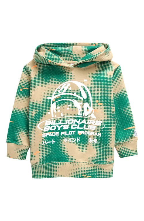 Shop Billionaire Boys Club Kids' Space Program Glow In Twill/green