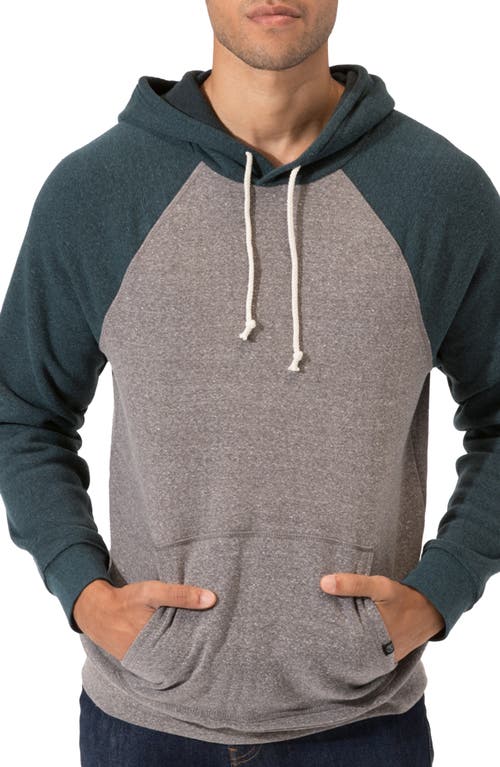 Shop Threads 4 Thought Baseline Hoodie In Heather Grey/heather Mallard