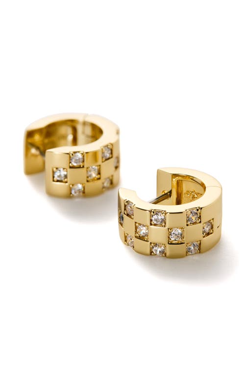 Shop Ana Luisa Small Hoop Earrings In Gold