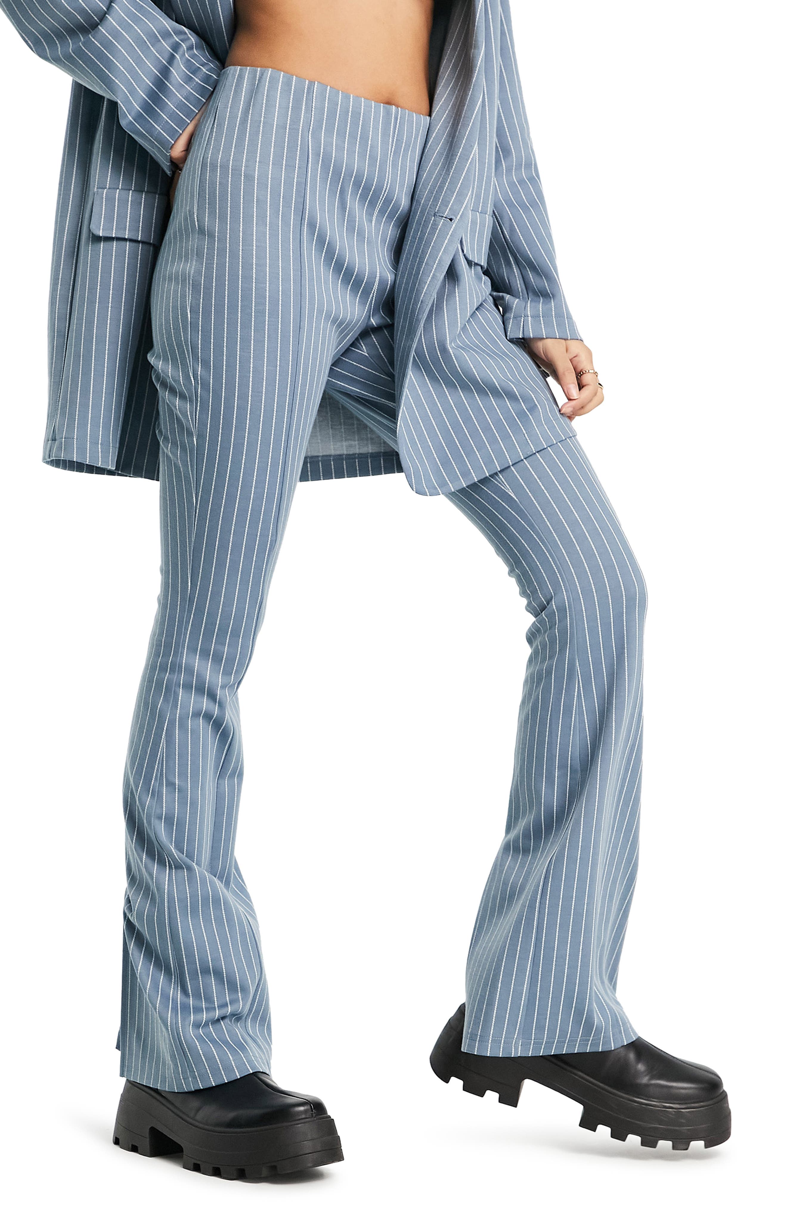 pinstripe pants