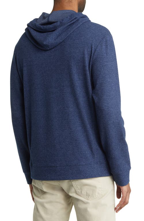 Shop Vineyard Vines Calm Water Hoodie In Deep Bay