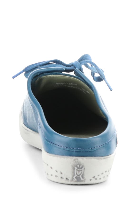Shop Softinos By Fly London Idle Sneaker In Blue Denim Washed