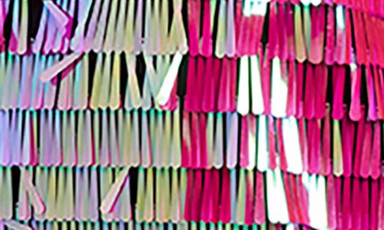 SHO BY TADASHI SHOJI SHO BY TADASHI SHOJI FRINGE SEQUIN MINIDRESS