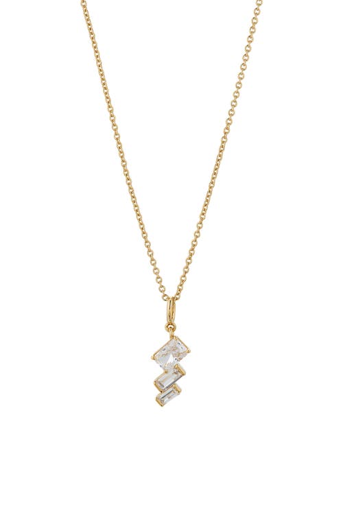 Nadri Gwen Pendant Necklace in Gold at Nordstrom
