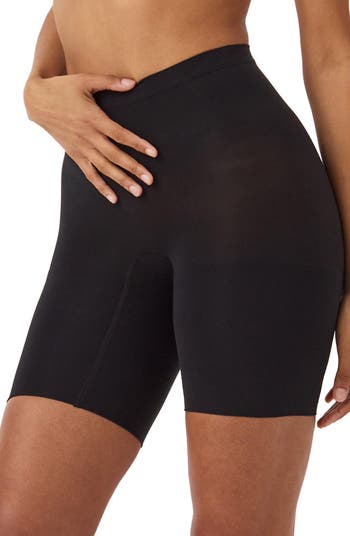 Spanx Damen Power Short Hose, Very Black, 1X : : Fashion