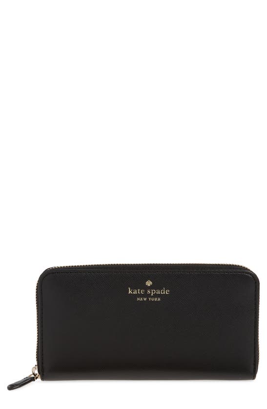 Kate Spade Brynn Continental Wallet In Black