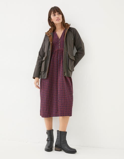 Shop Fatface Sussex Heritage Coat In Brown