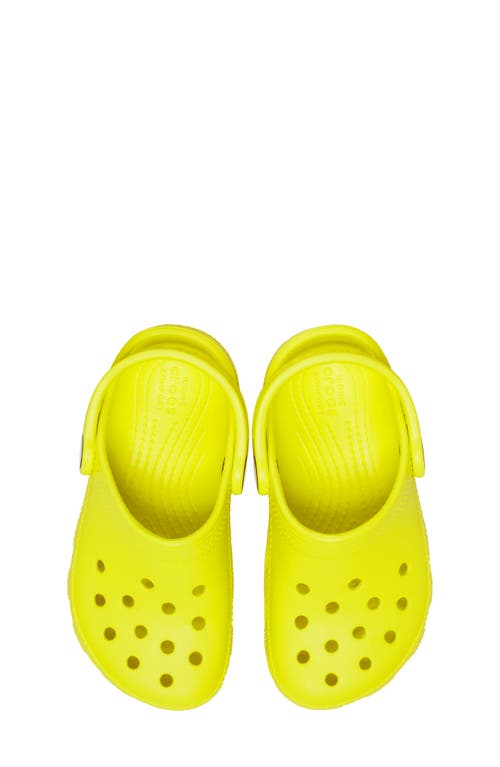 Shop Crocs Kids' Classic Clog In Acidity