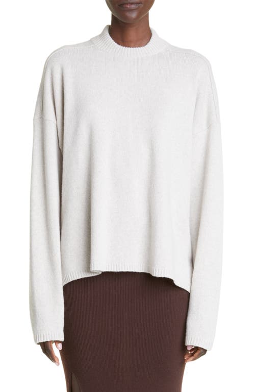 Rick Owens Women's Crewneck Cashmere & Wool Sweater in Pearl
