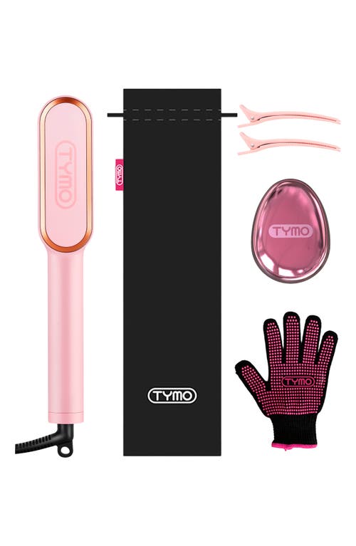Tymo Ring Straightener Comb In Pink