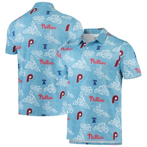 Men's Reyn Spooner White Philadelphia Phillies Americana Button-Up Shirt Size: Small