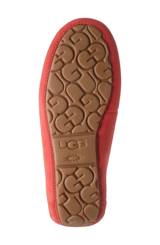 Shop Ugg Ansley Water Resistant Slipper In Samba Red