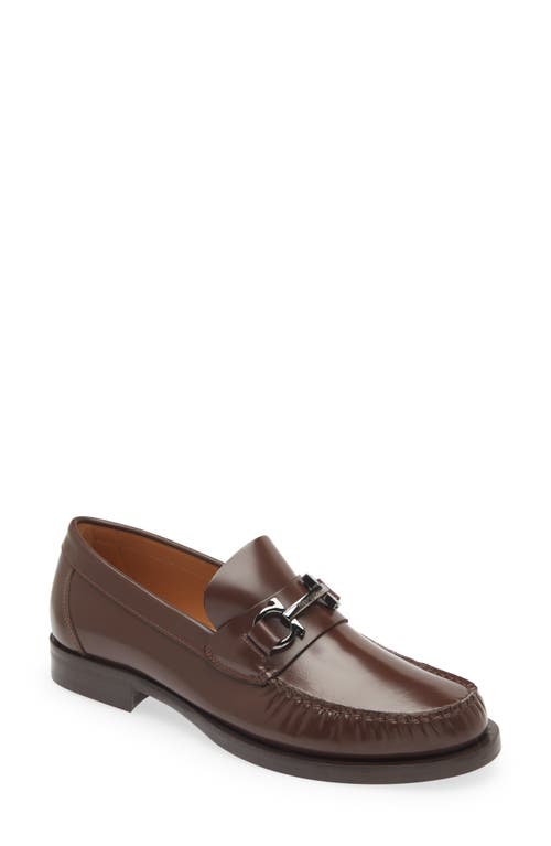 FERRAGAMO Fort Bit Loafer Cocoa Brown at Nordstrom,