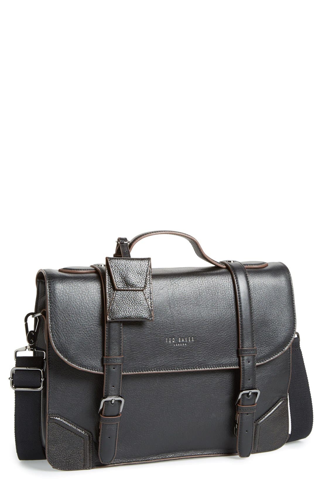 Ted Baker London 'Lextons' Leather Messenger Bag Nordstrom