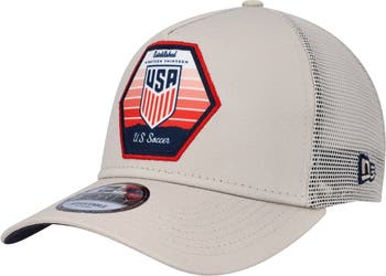 Seattle Mariners New Era Golfer Adjustable Hat - Khaki
