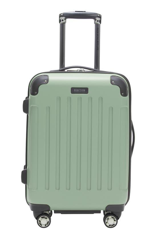 Shop Kenneth Cole Reaction Renegade 20-inch Lightweight Hardside Expandable Spinner Carry-on Luggage In Seafoam