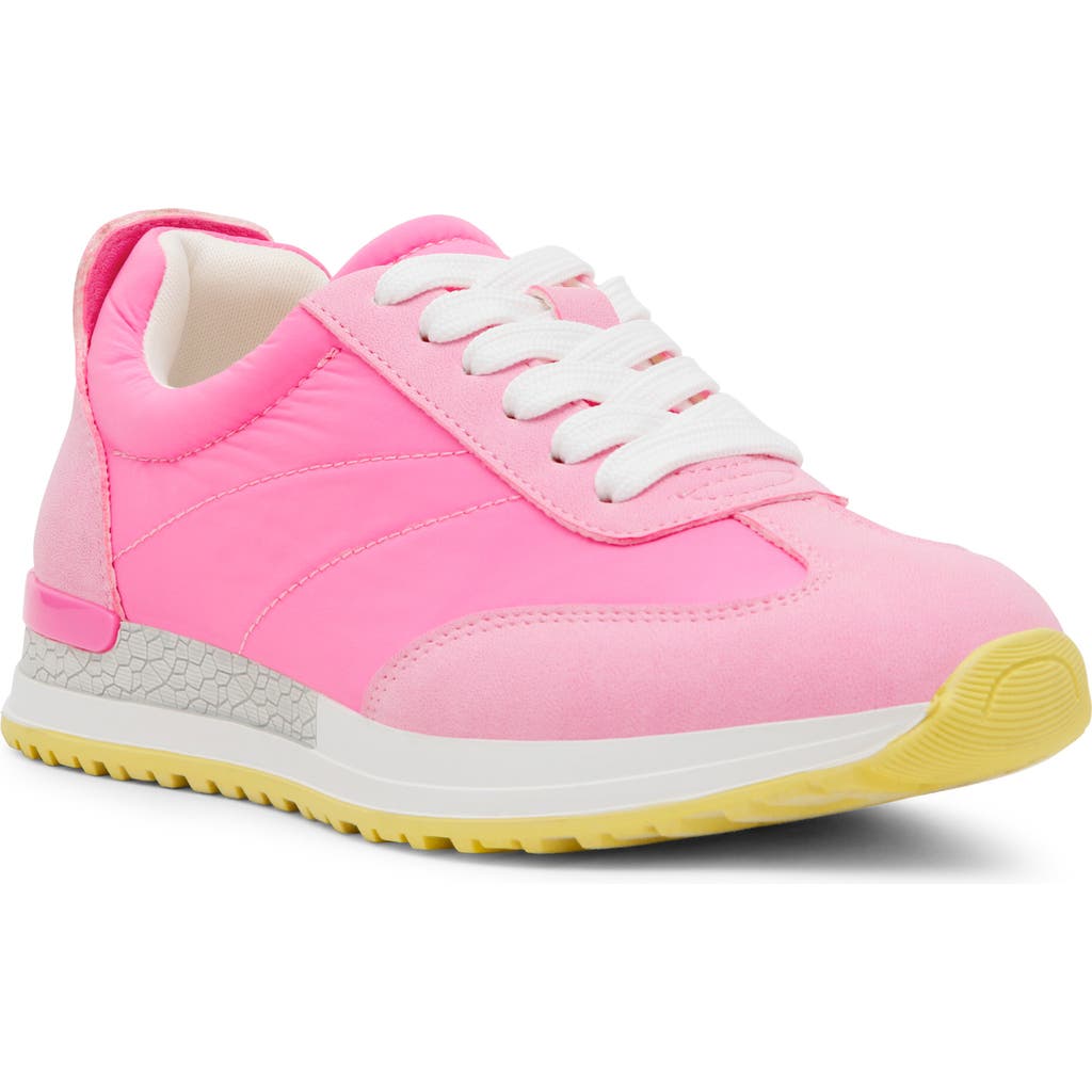 Shop Dolce Vita Dv By  Kids' Kona Sneaker In Pink