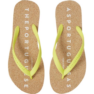 Asportuguesas By Fly London Base Flip Flop, 9/40 - Yellow