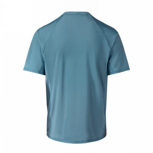 Shop Uv Skinz Short Sleeve Crew Sun & Swim Shirt In Baltic