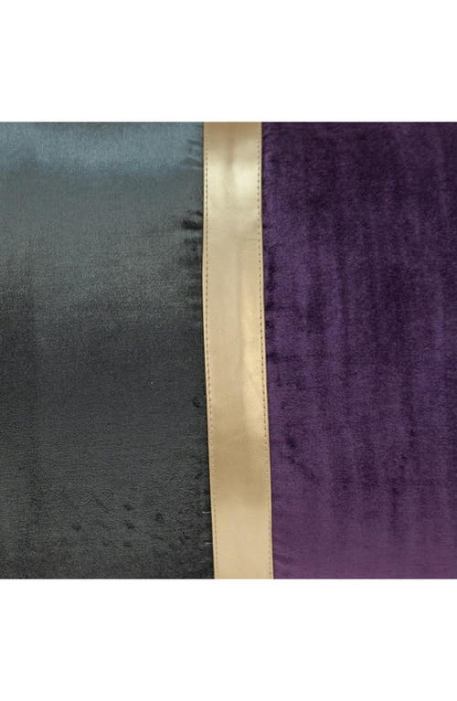 Parkland Collection Myra Throw Pillow In Purple