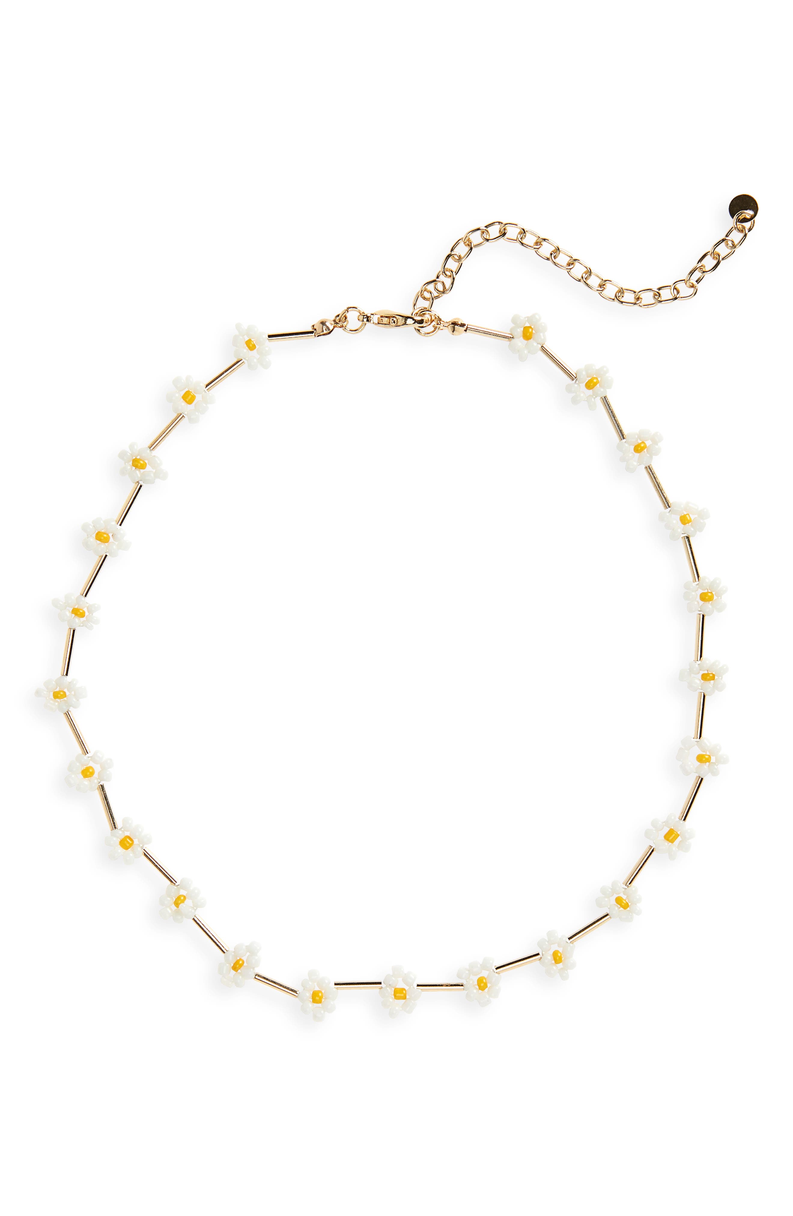 Lauren Daisy Bead Necklace | Nordstrom