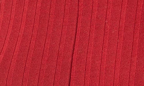 Sanctuary The Twist Front Rib Knit Top In Garnet