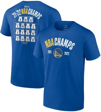 Golden State Warriors Nike Toddler 2022 NBA Finals Champions Roster T-Shirt  - White