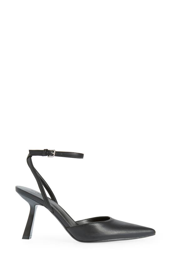 Open Edit Neesha Ankle Strap Pump In Black