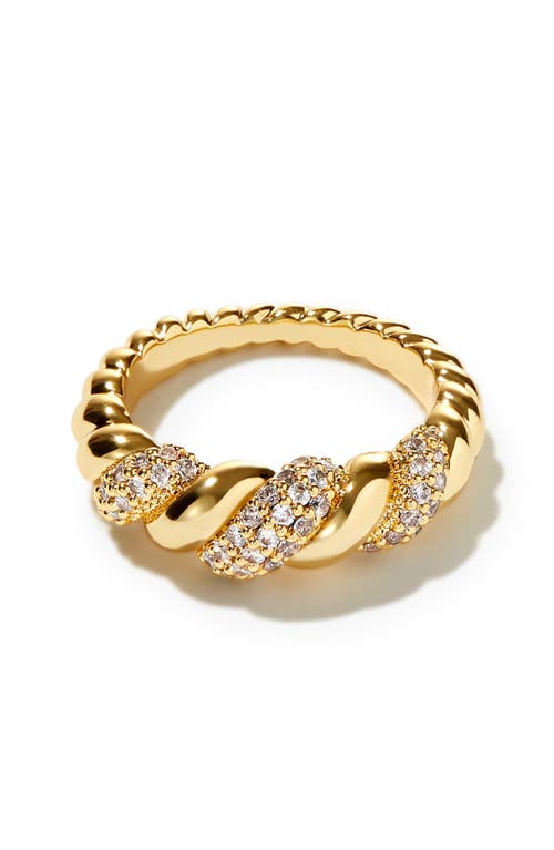 Shop Ana Luisa Rope Ring In Gold