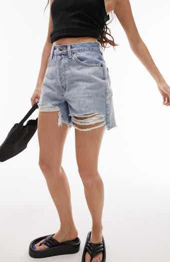 Topshop moto mom sales shorts