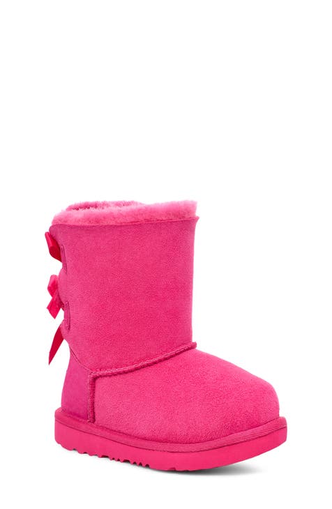 Tween Designed UGG Style Boots with Puffy Paint