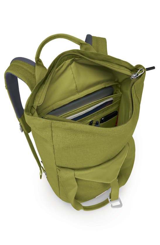 Osprey Arcane™ Recycled Polyester Hybrid Tote Pack In Matcha Green Heather
